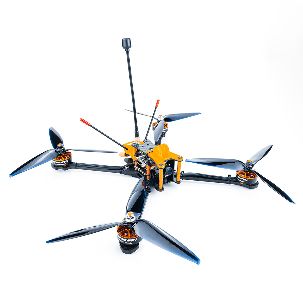 Darwin 129 Kit 7 inch FPV Traveller Darwin 129 Aero Drone Flying Machine F4 AIO Flight Control 15A Quadcopter