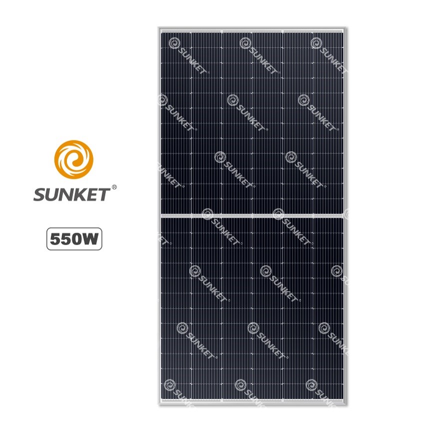 550watt 500 W Panel słoneczny dla systemu energii słonecznej