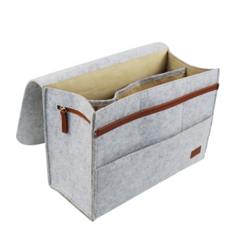 Bedside Organizer Large Size Bedside Caddy Felt Hanging Storage Organizer