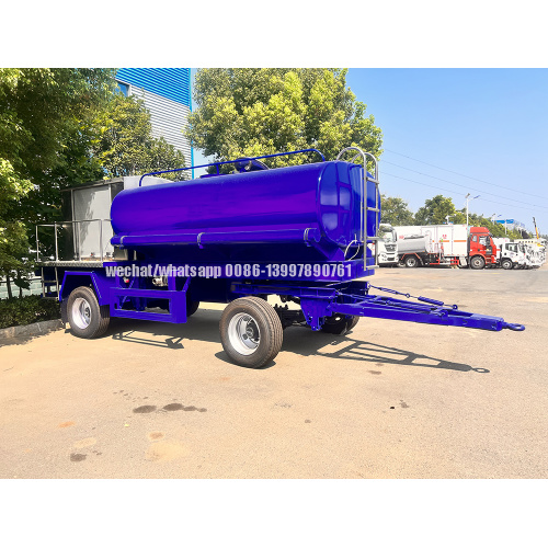 5,000-10,000 liters 2 Axles Water Transport/Delivery Tank Trailer