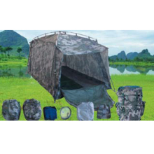 Military marching rucksack tent