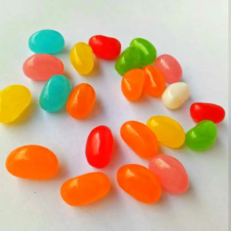 Hot Sale Rainbow Candy Balls Fruit Taste Coated Candy Beans