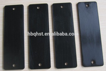 solid rubber mounting blocks