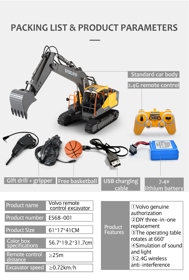 Excavator Model