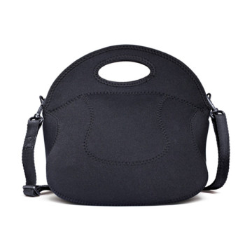 Neoprene Insulated Clear Lunch Tote Bag