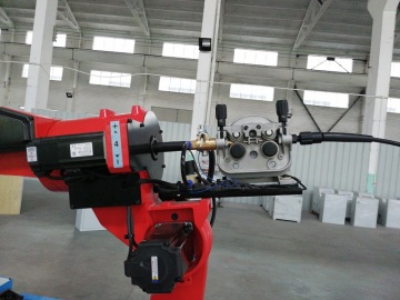 1671mm arm-span 6 Axis welding handling Robot arm