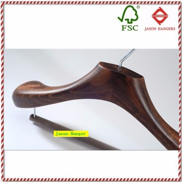 DL1111 Custom luxury fashion wooden hangers