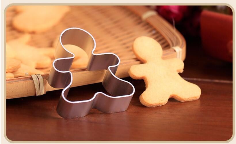 Cookie Cutter Tools Aluminium Alloy Gingerbread Holiday Biscuit Mold Kitchen cake Decorating Tools