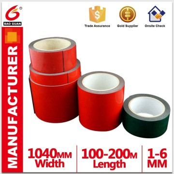 For top paste glue PE acrylic foam tape