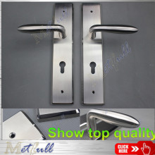 European Modern Stylish Door Handle on Plate