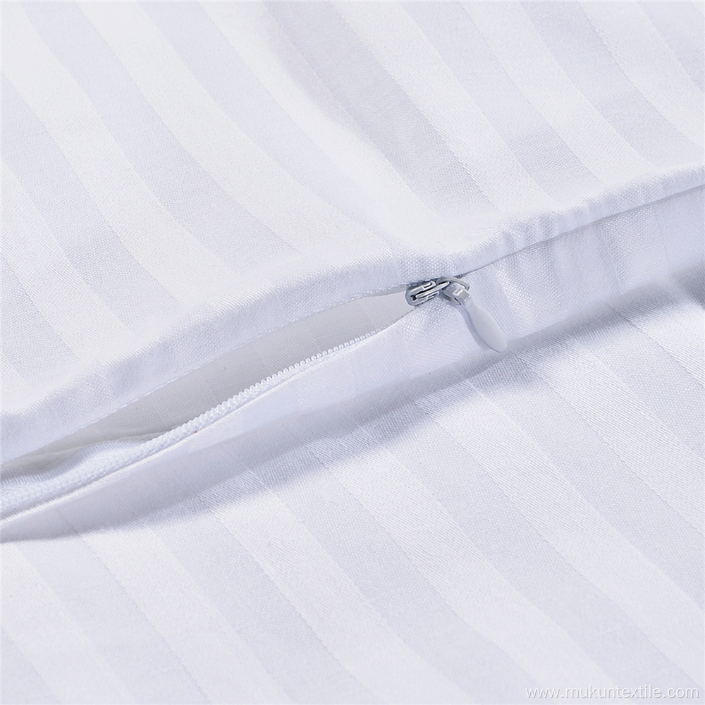 Customizable Polyester Satin 1cm stripe Pillowcase