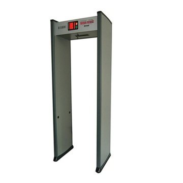 Metal detector security doors