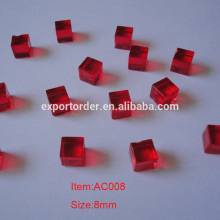 8mm Acrylic ice cubes as game accessory