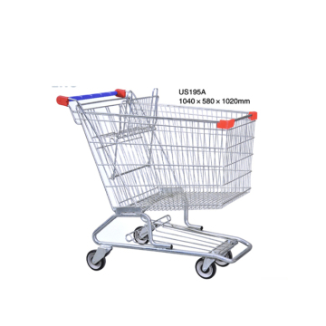 Easy Used Reusable Grocery Shopping Carts For Put Goods