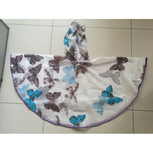 Poncho de pluie pour enfants en pvc mignon