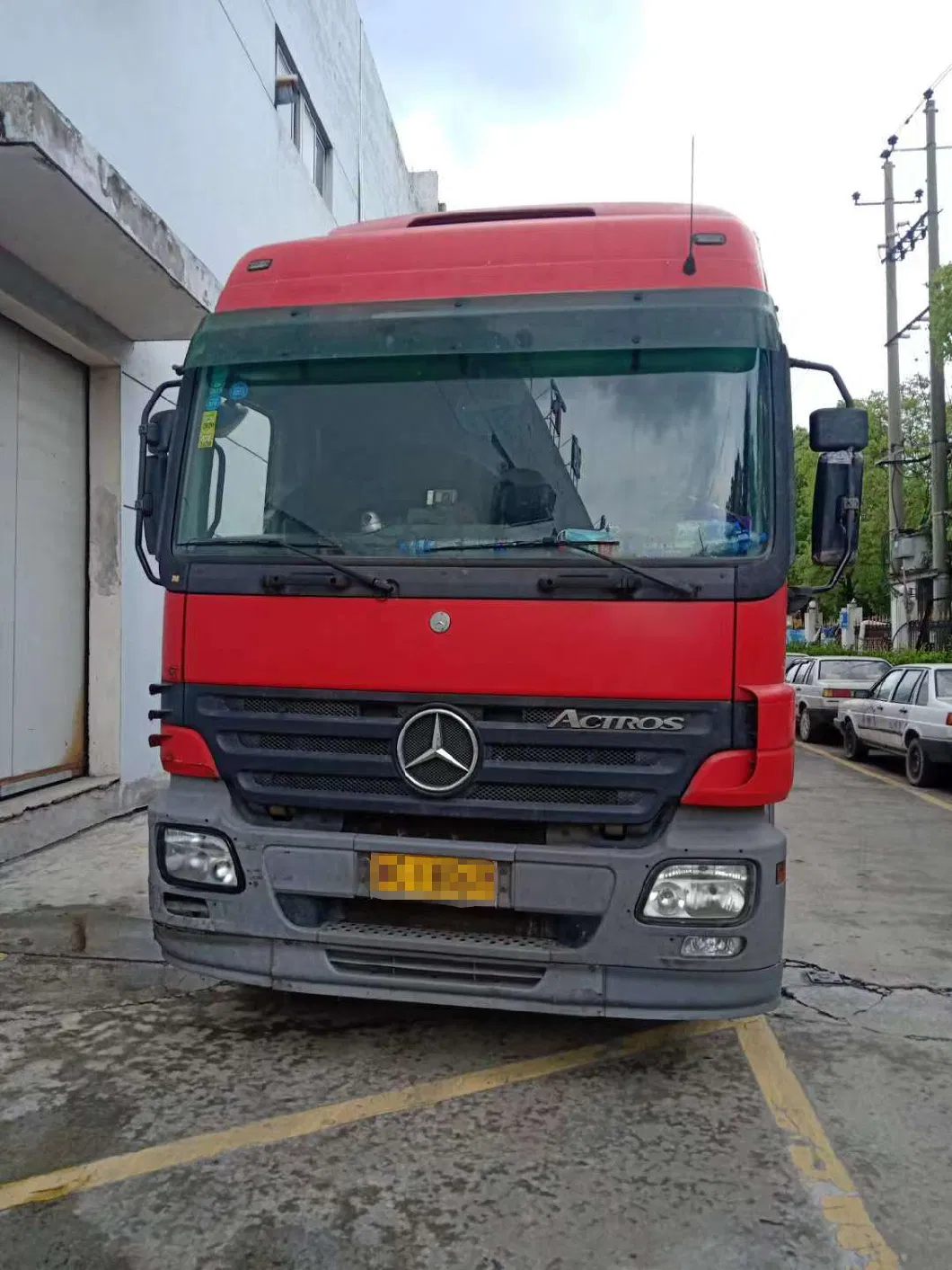 Used Mercedes Actros Trailer 6X4 Cargo Truck Head 10 Wheel Tractor Truck for Sale