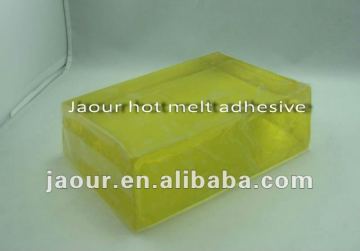 PSA hot melt adhesive with capturing rats