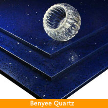 Newstar sea blue artificial quartz shower stone wall panel