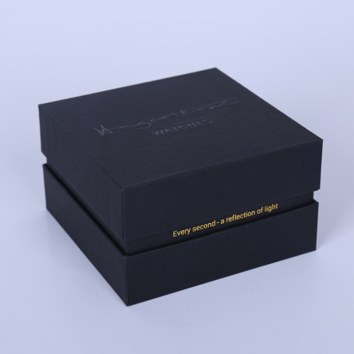 Smart Watch Packaging Custom Black Box mit Deckel