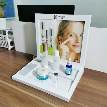 Desktop Acrylic Cosmetics Display Stand Acrylic Display Rack