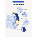 children's book bag with conch design 900D Oxford cloth book bag