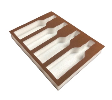 EPE Pearl Cotton Lined Shockproof White Colorful Foam Packing Insert