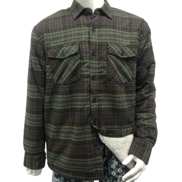 Top Quality Men's Cotton Shirt Jackets and Casual Flannel Shirts