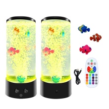 Color Changing Bubble Fish Lamp Aquarium Night Light