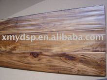 Acacia hand-scraped wood floor