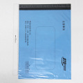 Saco de plástico claro feito sob encomenda da forma poli bonita do encarregado do envio da correspondência do logotipo com grande preço