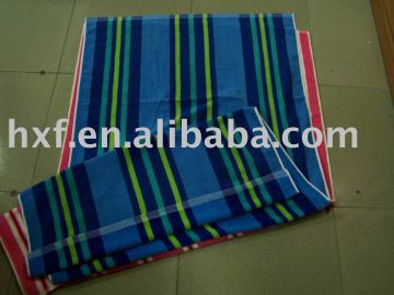 cotton striped bath towels