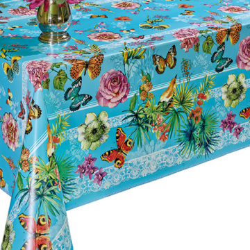 Pvc Printed fitted table covers Piece Table Runner