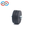 Non-Scratch Neodymium Rubber Magnet with Screwed Bush