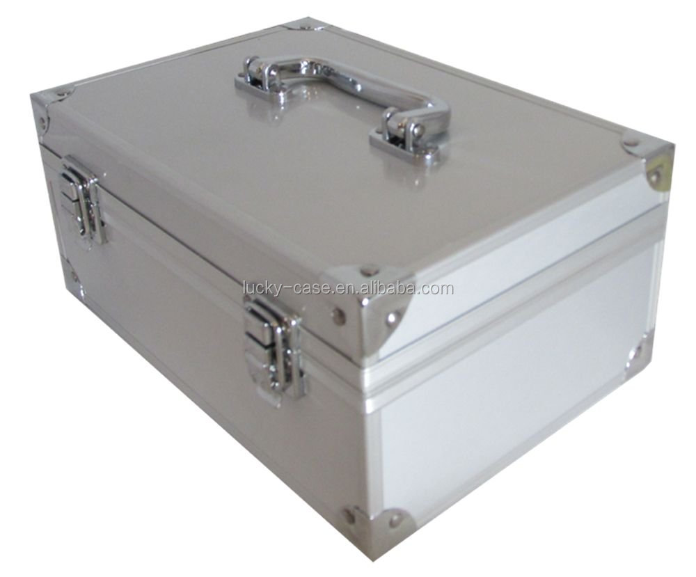 High Quality Storage Coin Case Silver Aluminum Case For Sale