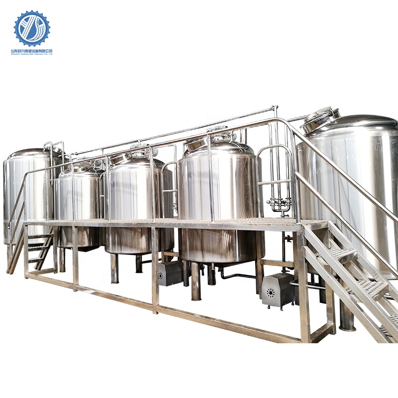 Stainless Steel 500L Beer Brewing System 500L Brewery Factory Equipment