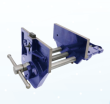 Quick-Release Steel Bench Vise for Woodworking
