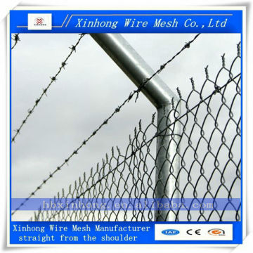 barb wire fence