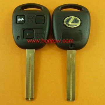 Lexus 3 button remote key With 315Mhz 4D67 Chip (Long blade)/lexus smart key