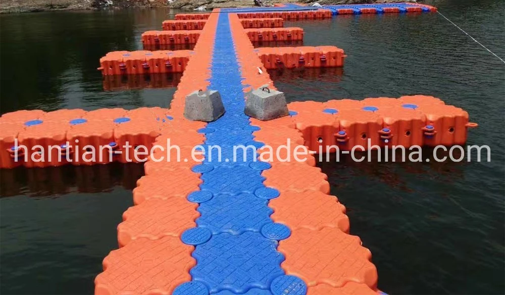 Keselamatan Olahraga Akuatik Non-Slip HDPE Floating Jet Dock