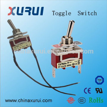 15A 250VAC Toggle Switch Wiring / Miniature Toggle Switch with UL TUV CE