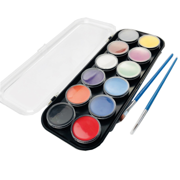 Washable fluo Party  weird halloween face paint