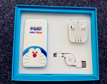 2016 Oneline shopping promotional gift Products Lovely Doraemon Cartoon Power Bank