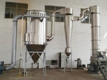 Flash drying machine of synthetic cryolite