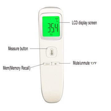 Bayi Non Kontak Inframerah Dahi Termometer Digital