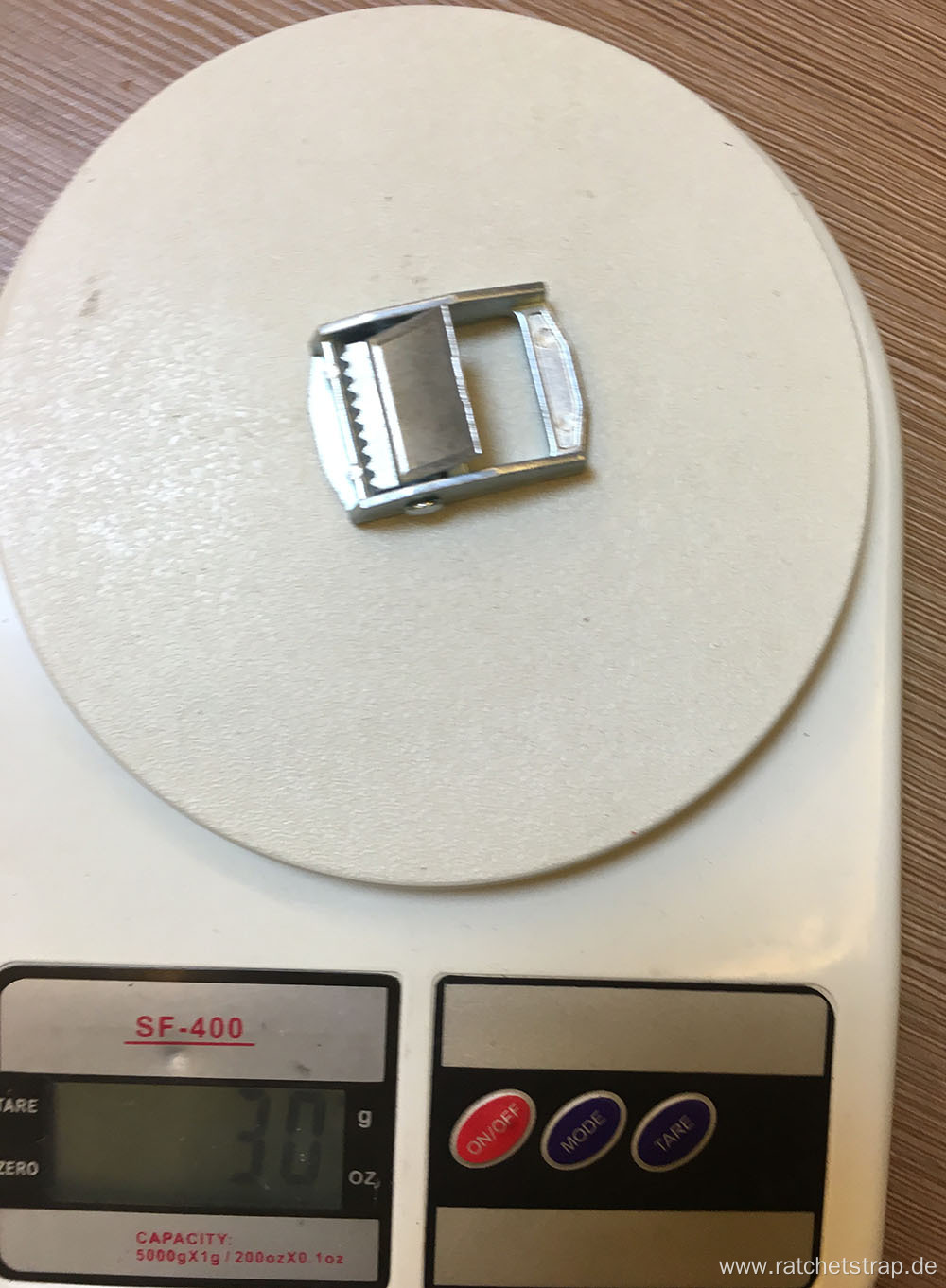 Zinc Plated 1" Cam Buckle With 250KGS