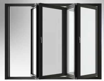 Modern Aluminum Folding Window
