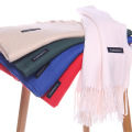 Pure color imitation cashmere scarf cashmere scarf