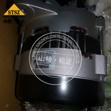 Peças sobresselentes da máquina escavadora de Komatsu do alternador 600-825-6251 de PC450-8R