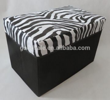 Toy storage stool,kids storage ottoman,folding storage stool