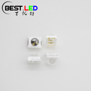 Dome Lens Lens SMD светодиод 500-нм бирюзовый светодиоз 15 градусов